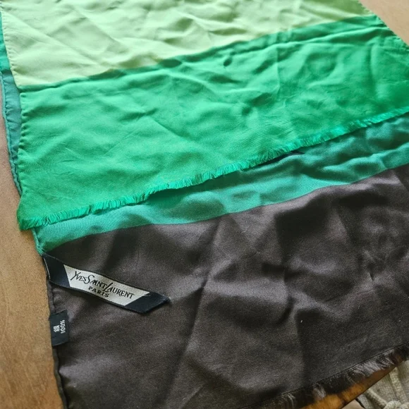 YSL Silk Scarf - Picture 9 of 11
